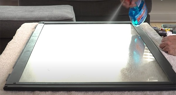 Cleaning Glass cover